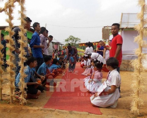 Kamalpur: Basic values of humanity remained absence in the Governor-busy organizers, Even the kids not provided with drinking water Kamalpur: Basic values of humanity remained absence in the Governor-busy organizers, Even the kids not provided with drinking water